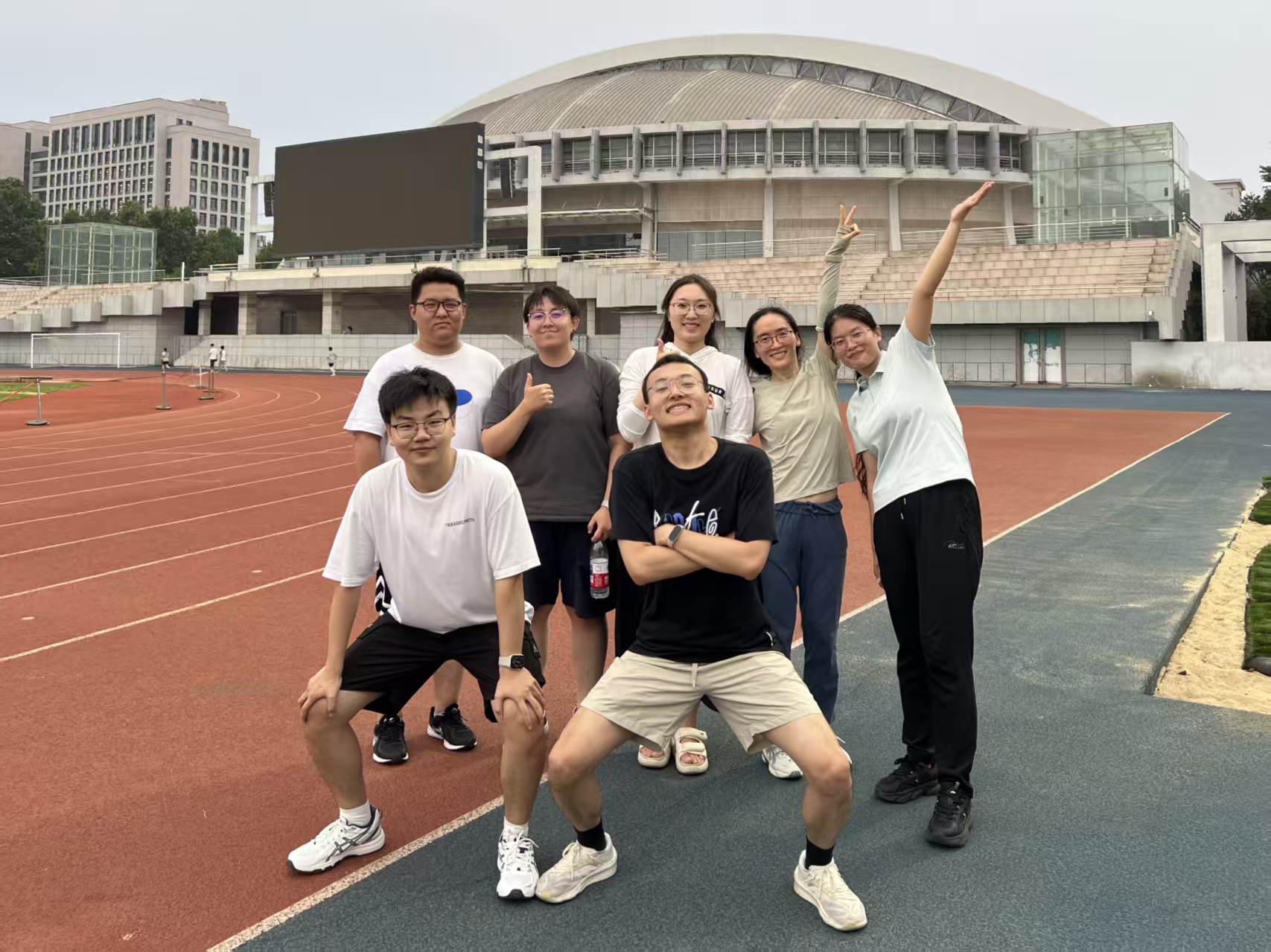 Running at Tsinghua University. June 27, 2025
